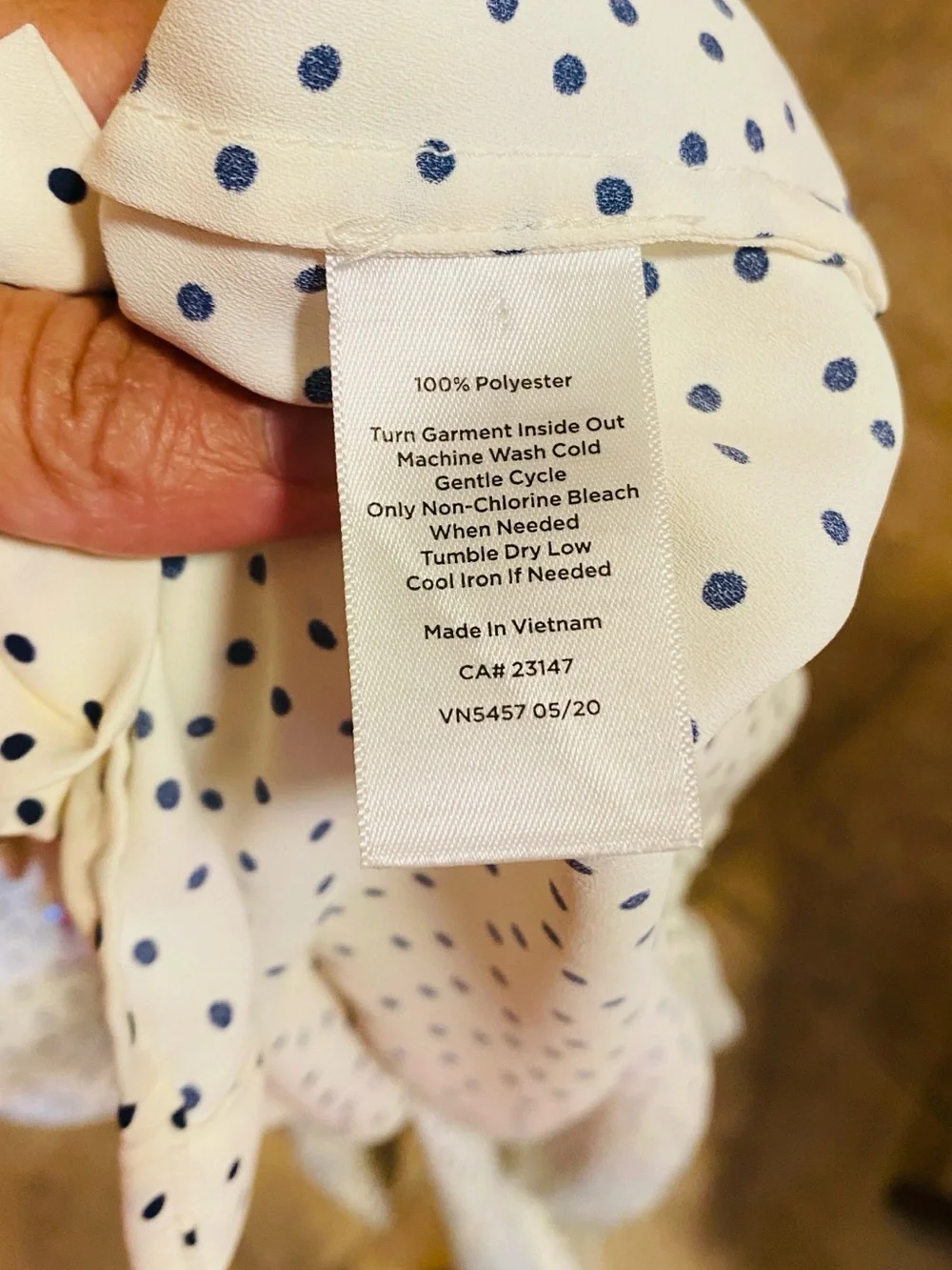 Talbots size small high neck top - Picture 9 of 9